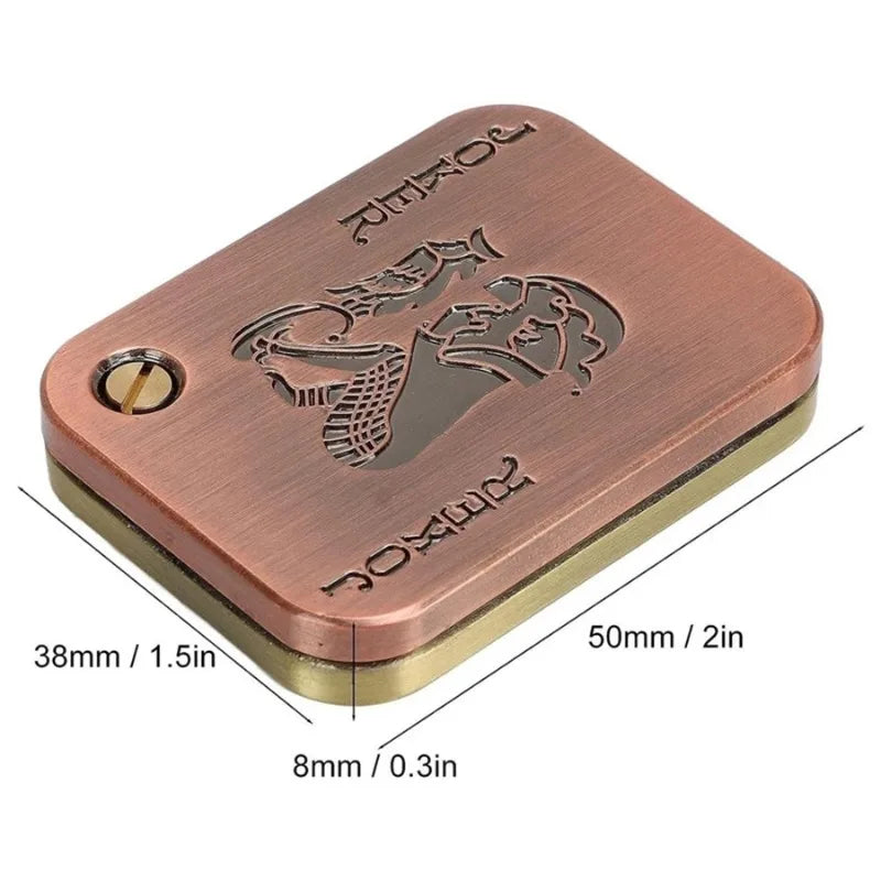 CowLost | product_id-magnetic-metal-poker-card-fidget-slider-stress-relief-edc-coin-toy |2