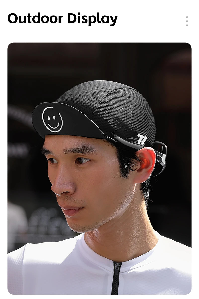 CowLost | west-biking-cycling-cap-with-brim-summer-sunscreen-quick-dry-sport-hat-bicycle-hat-balaclava-unisex-breathable-hat-bike-headwear |27