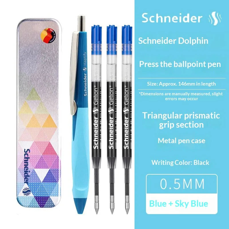 CowLost | product_id-schneider-dolphin-0-5mm-gel-pen-gift-set-with-posture-correction-quick-dry-smudge-free-ink-for-exams-and-homework |42