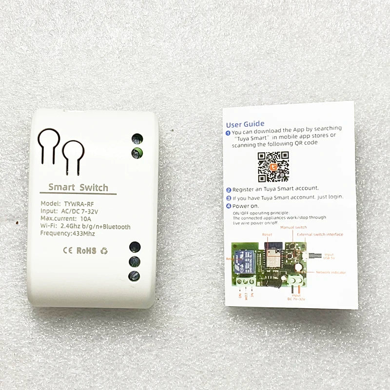 CowLost | locks-keys-product_id-tuya-wifi-smart-wireless-switch-rf-receiver-for-electric-lock-access-control-magnetic-lock |1