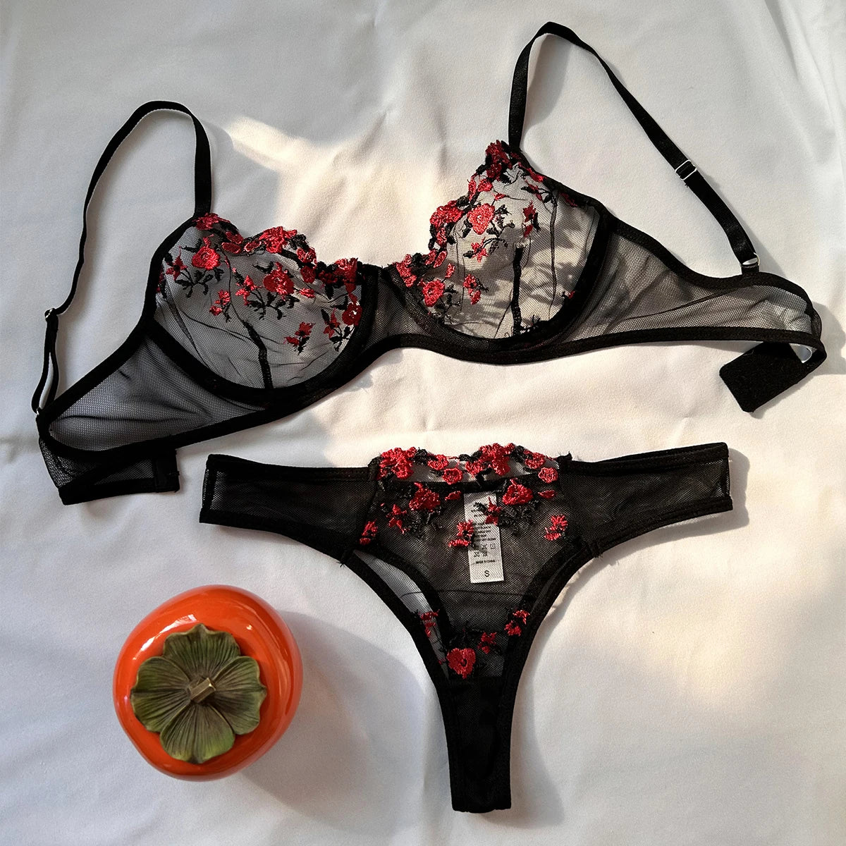CowLost | sexy-lingerie-fancy-lace-eroticÑƒ-set-woman-2-pieces-transparent |2