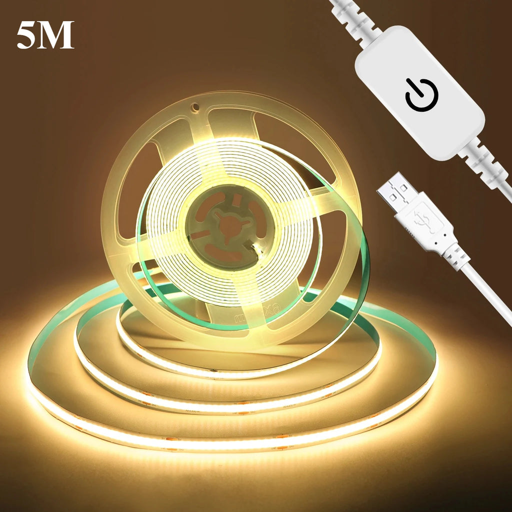 CowLost | led-lights-product_id-led-cob-usb-light-strip-with-bright-touch-switch-dimmable-for-indoor-decoration |17