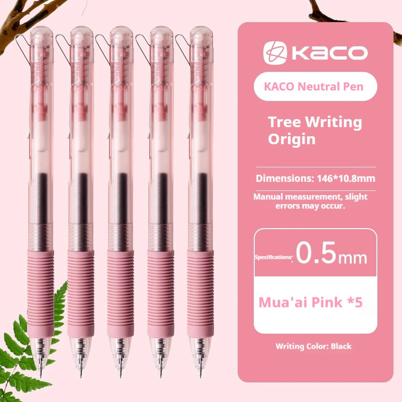 CowLost | product_id-kaco-k1-0-5mm-black-gel-pen-with-soft-grip-and-transparent-barrel-for-smooth-writing |40