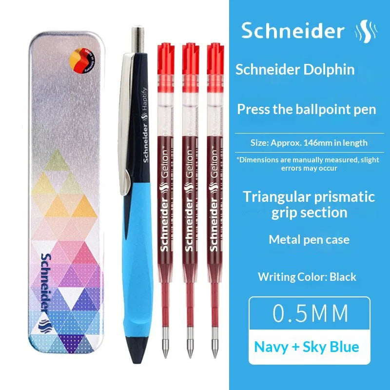 CowLost | product_id-schneider-dolphin-0-5mm-gel-pen-gift-set-with-posture-correction-quick-dry-smudge-free-ink-for-exams-and-homework |56