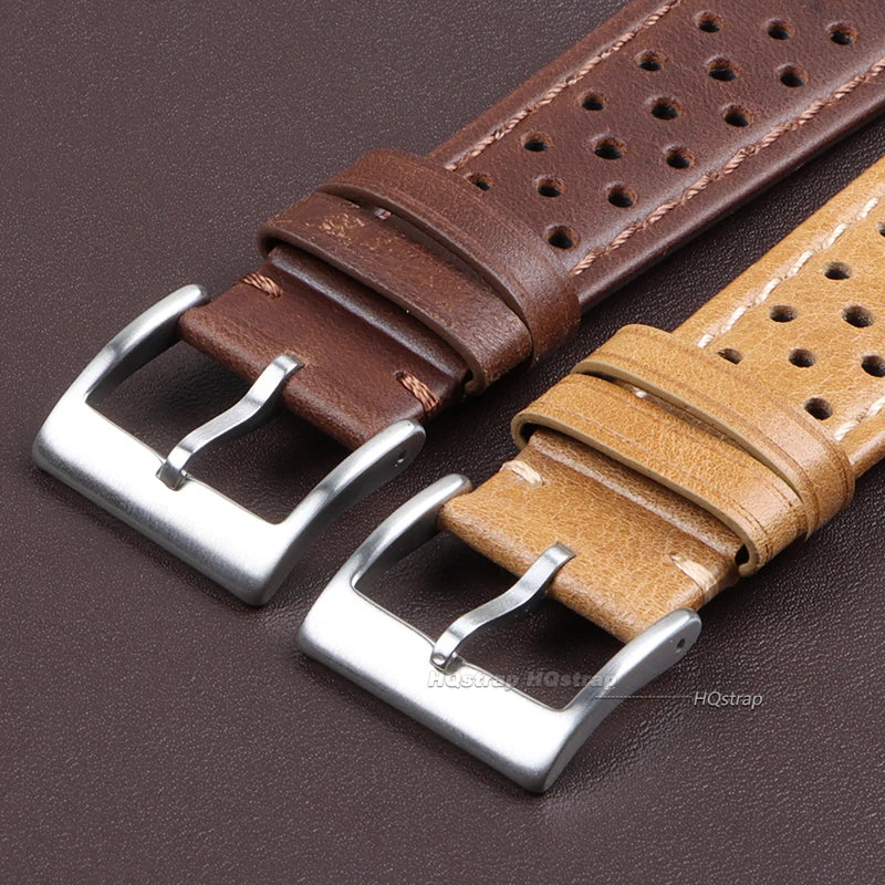 CowLost | product_id-breathable-soft-cowhide-leather-watch-strap-18-22mm-retro-wristband-for-seiko-unisex |11