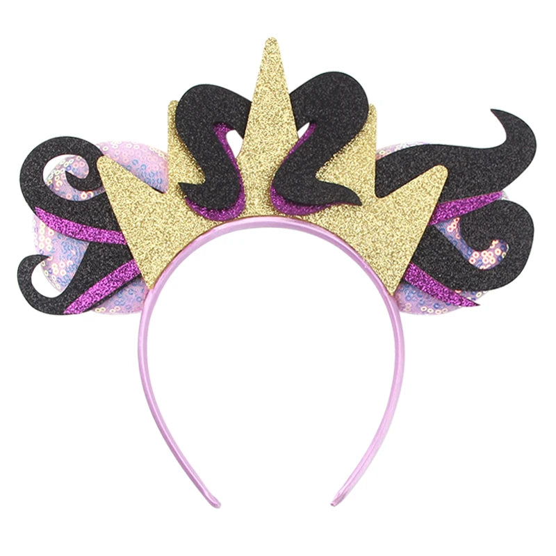 CowLost | disney-maleficent-headbands-kids-cosplay-horns-of-witch |14