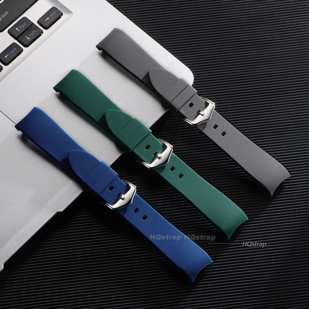 CowLost | product_id-waterproof-silicone-rubber-watch-strap-20mm-22mm-curved-end-for-seiko-rolex-universal |4