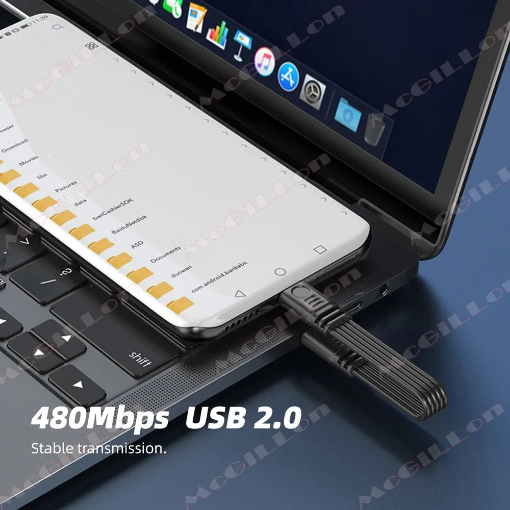 CowLost | product_id-type-c-to-type-c-adapter-cable-10-100cm-45w-fast-charging-480mbps-data-transfer |13