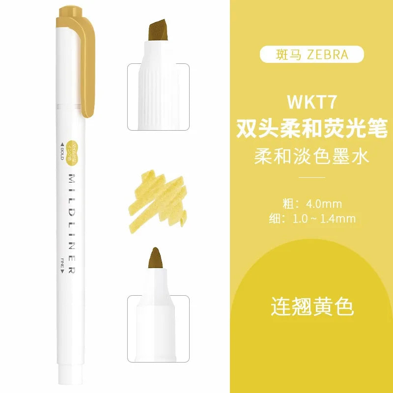 CowLost | product_id-zebra-wkt7-mildliner-dual-tip-highlighter-japanese-stationery-1pc |45