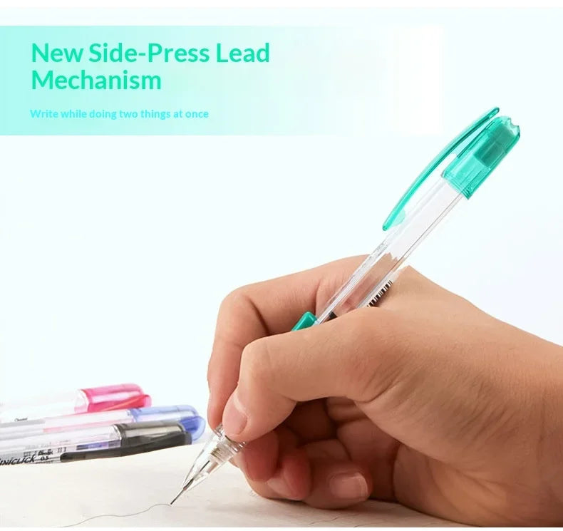 CowLost | product_id-pentel-pd105t-mechanical-pencil-0-5-0-7mm-break-resistant-side-knock-design |10