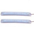 CowLost | auto-rearview-mirror-led-car-light-source-indicator-lamp-2pcs-universal-yellow-soft-8-smd-fpc-turn-signal-light-amber |8