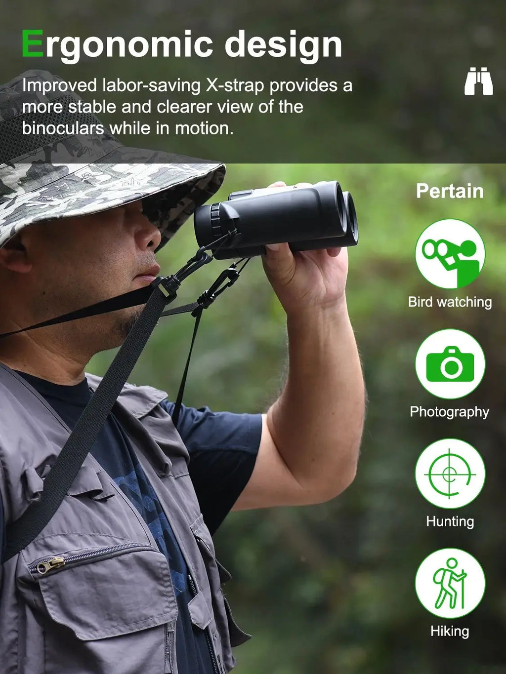 CowLost | product_id-fanaue-adjustable-double-buckle-elastic-nylon-strap-for-binoculars-and-camera-travel-photography |5