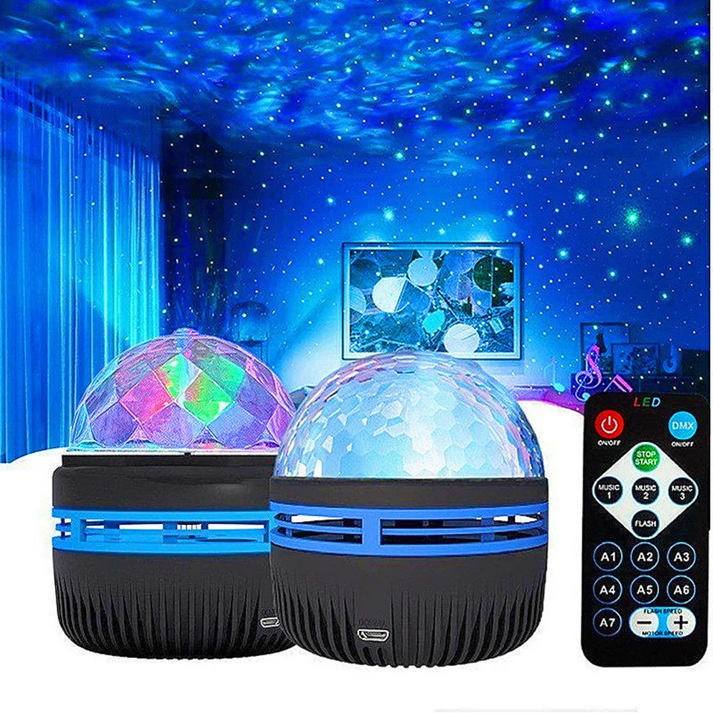 CowLost | night-lights-ambient-lighting-product_id-led-starry-galaxy-rotating-night-light-rgb-remote-aurora-star-sky-lamp-for-home-party-decor |15