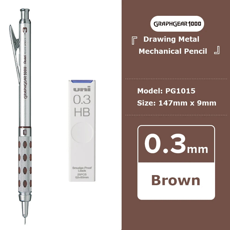 CowLost | product_id-pentel-pg1000-metal-mechanical-drafting-pencil-0-3-0-9mm-low-center-gravity-for-architects-and-artists |27