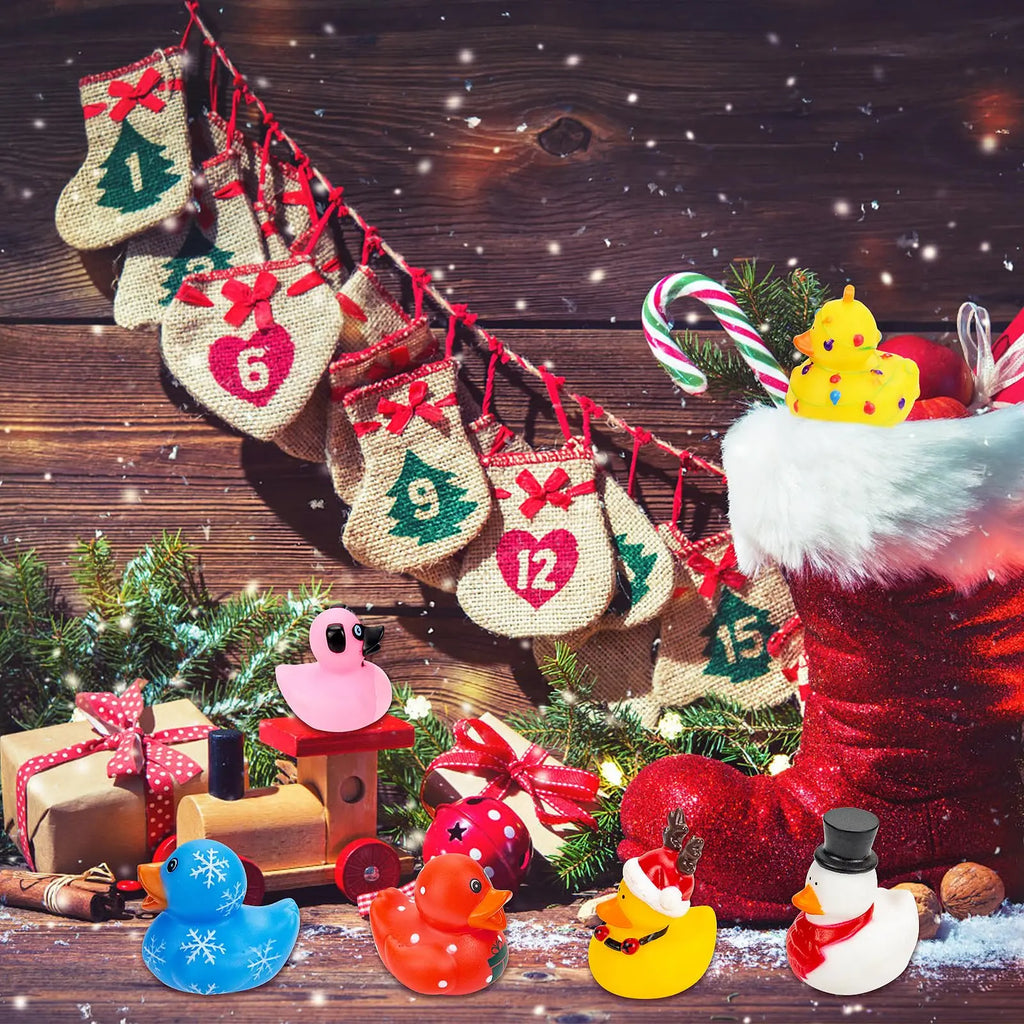 CowLost | product_id-2-6-12-christmas-rubber-ducks-2-16-funny-holiday-duck-toys-for-jeep-ducking-bath-play |6