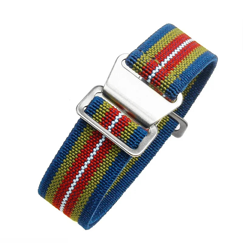 18/20/22mm Nylon Elastic Watch Strap Universal Smartwatch Band for Tudor