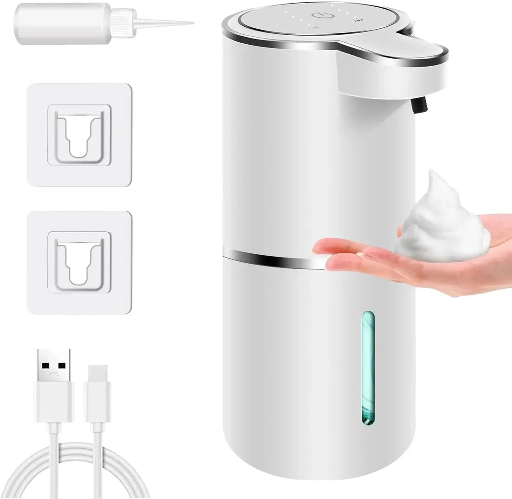 CowLost | product_id-homefish-380ml-touchless-usb-rechargeable-automatic-foaming-soap-dispenser-with-4-foam-levels |6