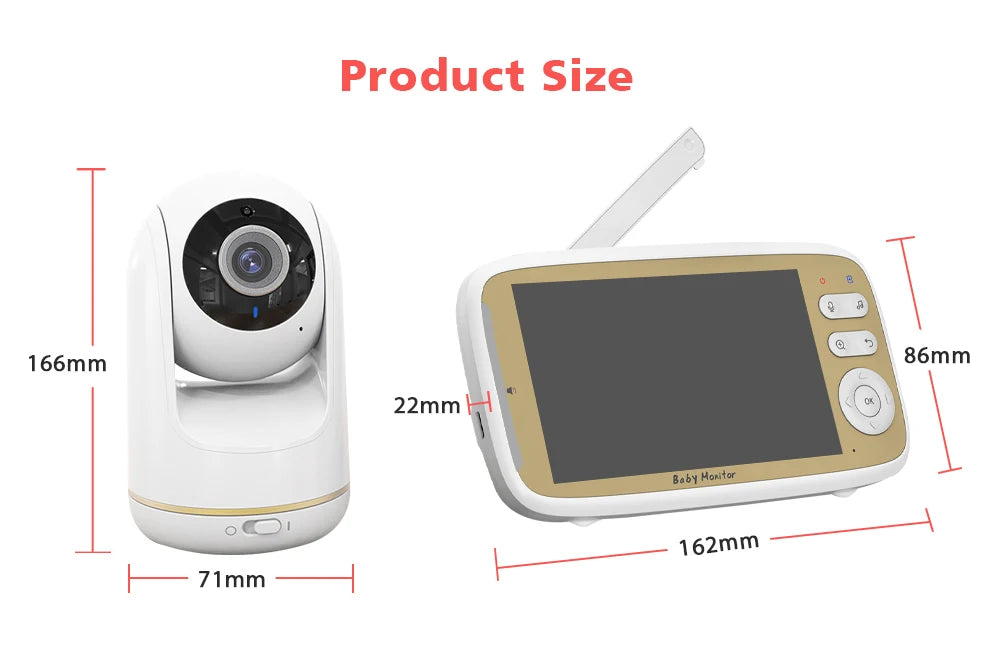 CowLost | 5-wireless-baby-monitor-3x-zoom-ptz-camera-feelbaby-app-and-full-color-ips-lcd-monitor-dual-control-security-camera-babysitter |17