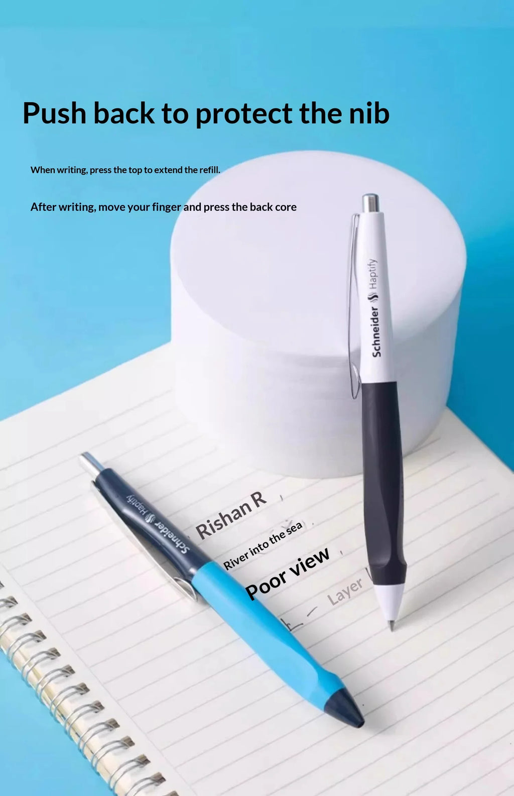 CowLost | product_id-schneider-dolphin-0-5mm-gel-pen-gift-set-with-posture-correction-quick-dry-smudge-free-ink-for-exams-and-homework |15