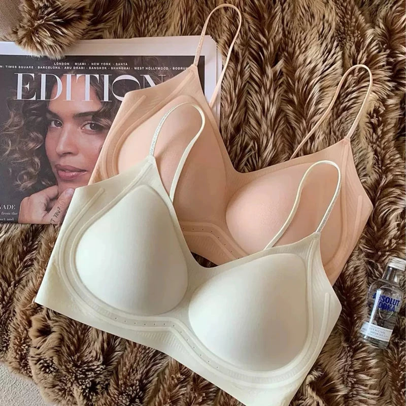 CowLost | product_id-ultra-thin-summer-ice-skin-shimmer-shoulder-strap-bra-for-women-no-marks-beautiful-back |3