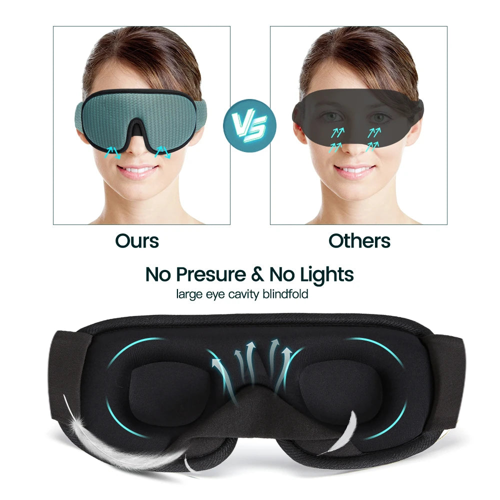 CowLost | 3d-sleep-mask-100-blocking-light-eye-mask-travel-rest-relax |10