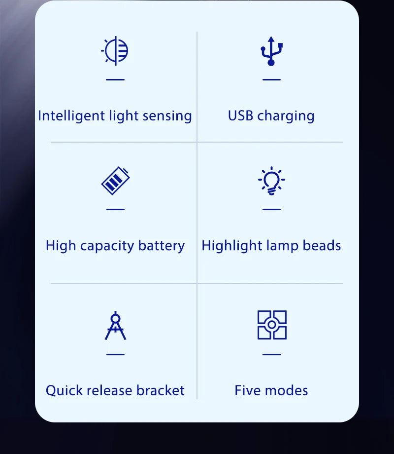 CowLost | west-biking-bike-front-light-induction-bicycle-bright-light-usb-charging-flashlight-cycling-waterproof-torch-bike-headlight |8