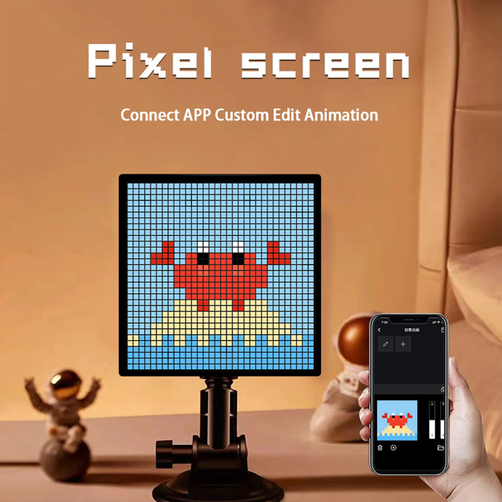 32x32 RGB USB LED Matrix Display Panel with APP Control for Text and Graphics