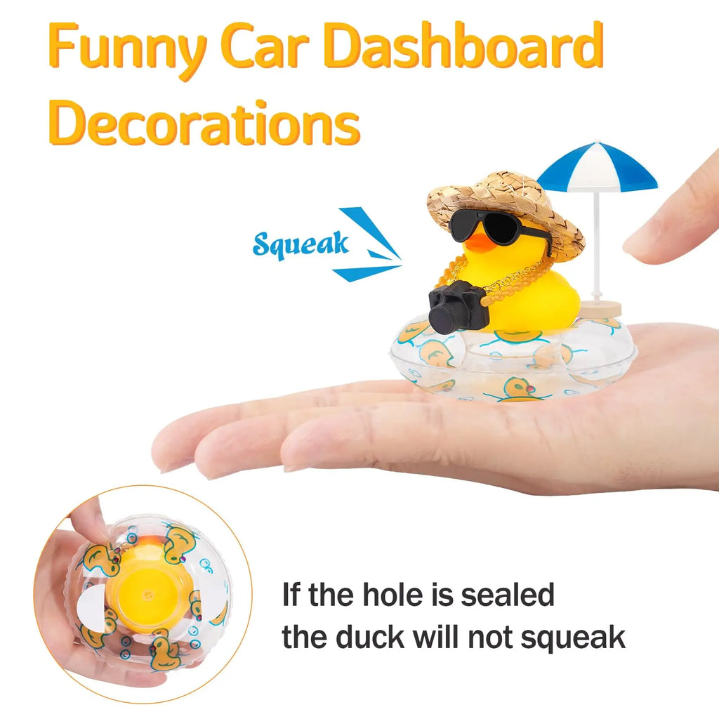 CowLost | product_id-car-rubber-duck-with-straw-hat-dashboard-ornament-accessory |5