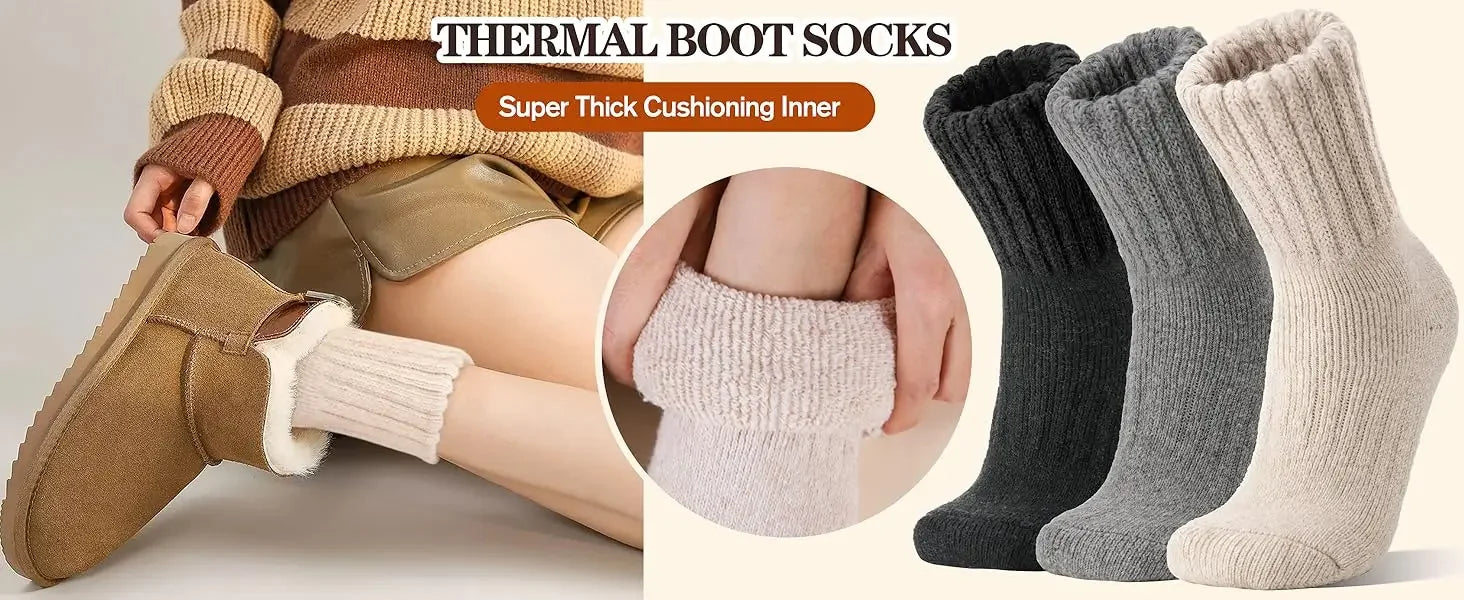 CowLost | sporting-goods-merino-wool-thermal-boot-socks-for-women |8