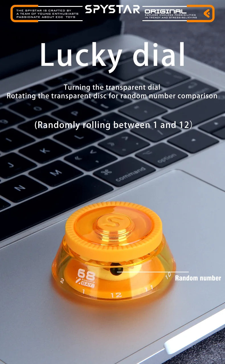 CowLost | product_id-magnetic-lucky-roulette-edc-ratchet-fidget-spinner-stress-relief-toy-for-adults-kids |9