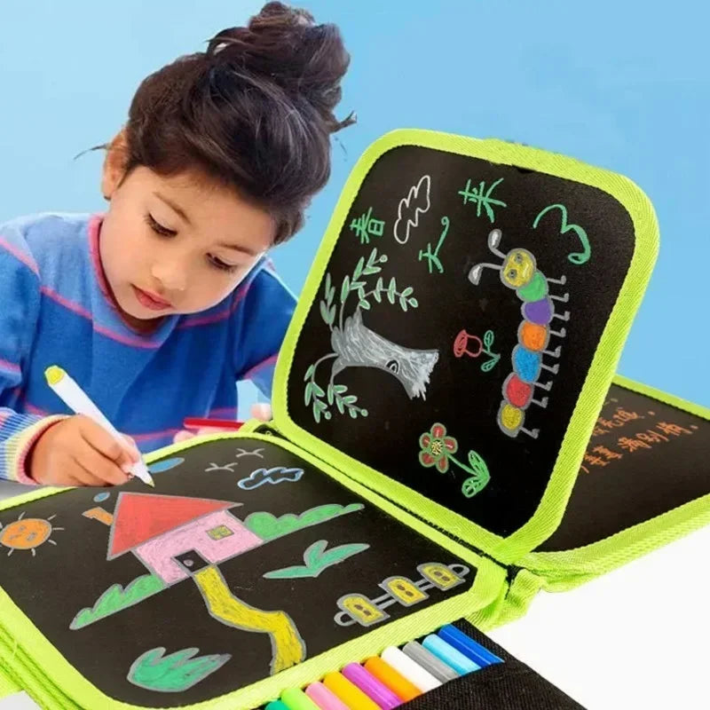 CowLost | product_id-6-page-erasable-magic-drawing-board-portable-kids-coloring-book |7
