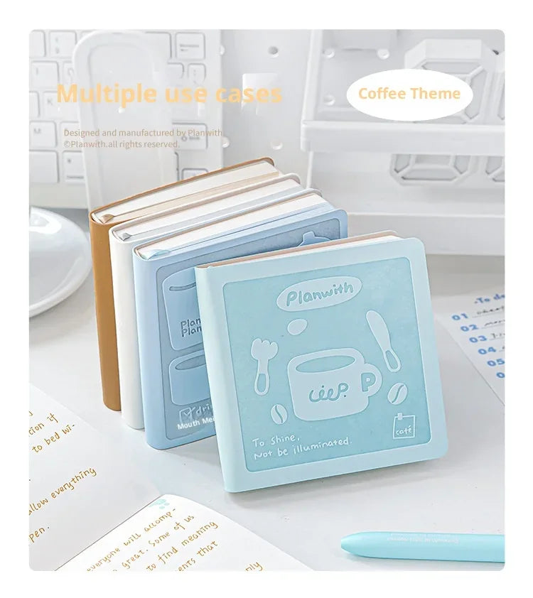 CowLost | product_id-planwith-coffee-theme-kawaii-mini-memo-pad-thick-blank-pages-for-journaling-sketching-to-do-lists |24
