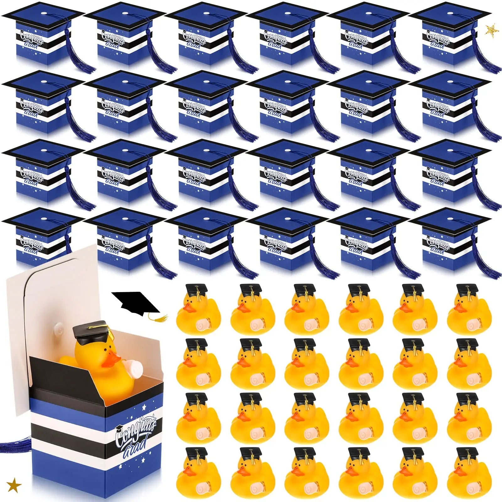 CowLost | product_id-24-pack-graduation-rubber-ducks-with-tassel-caps-party-favors-decoration |9