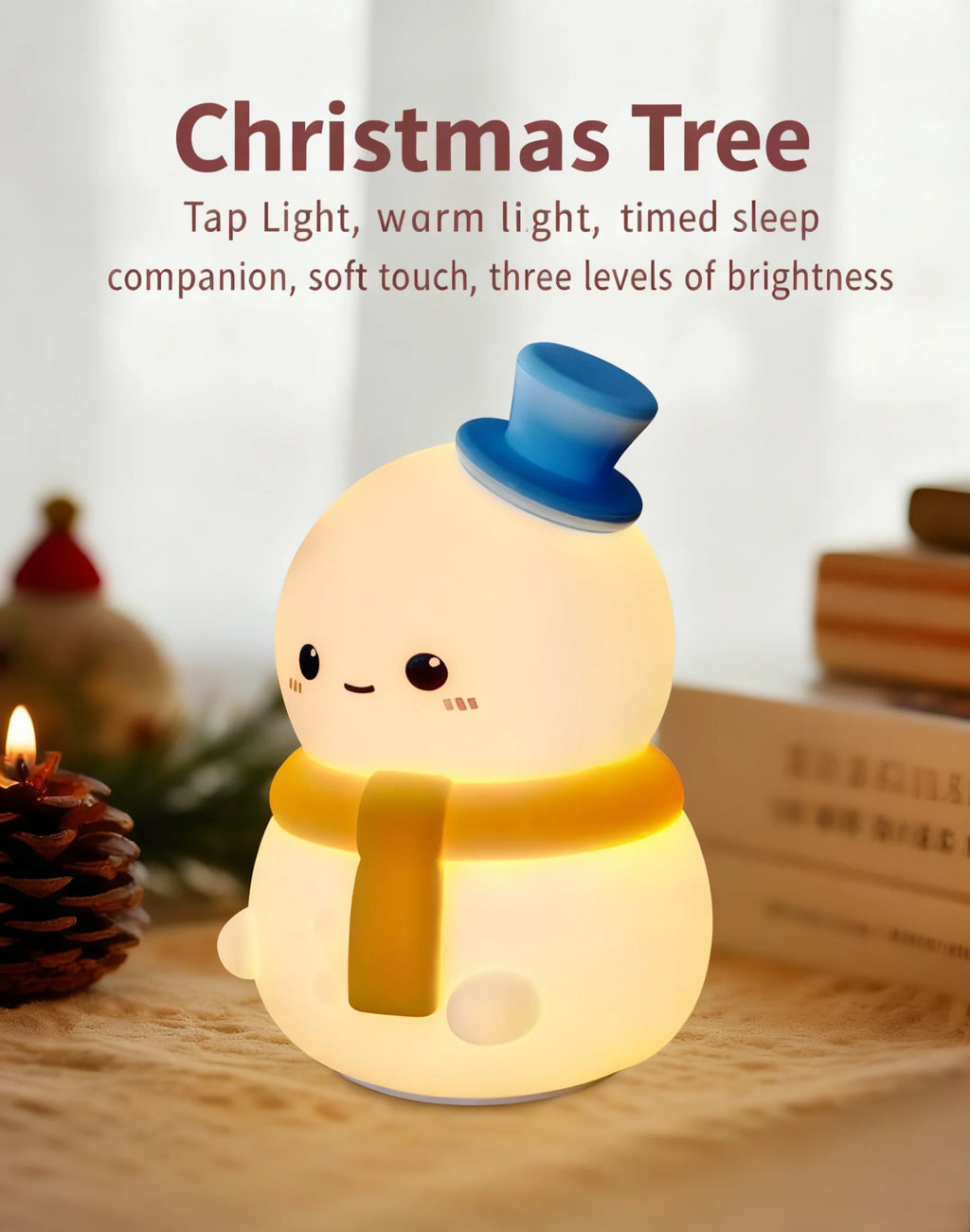 CowLost | product_id-christmas-silicone-snowman-touch-control-rechargeable-night-light-lamp |15
