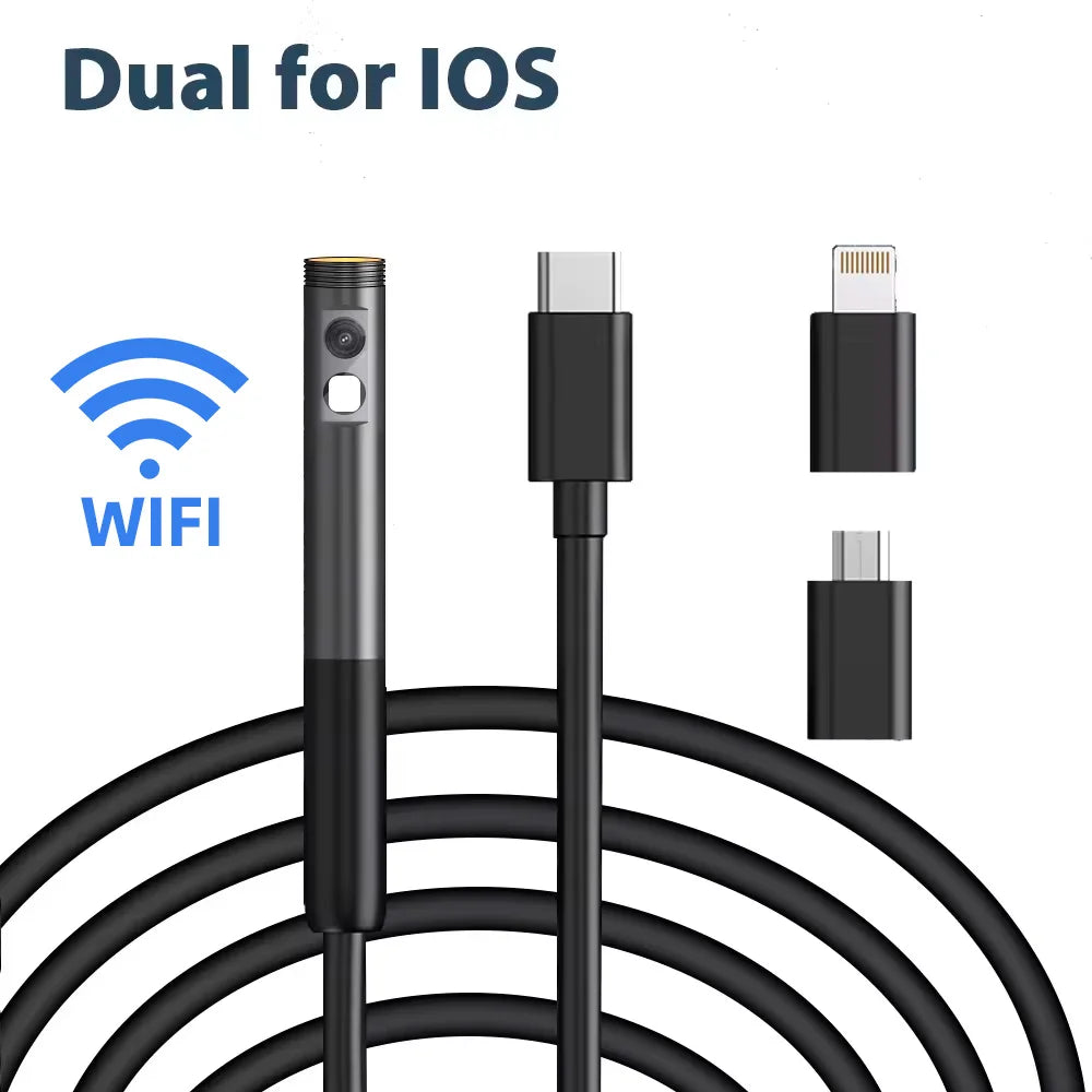 CowLost | 3d-printer-accessories-kerui-2mp-industrial-endoscope-camera-single-dual-lens-mini-inspection-camera-for-iphone-waterproof-pipeline-borescope-type-c |33
