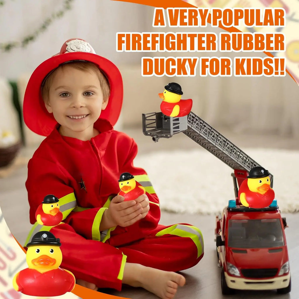 CowLost | product_id-2-24pcs-fireman-rubber-ducks-2-inch-bath-toys-for-party-favors-and-gifts |5