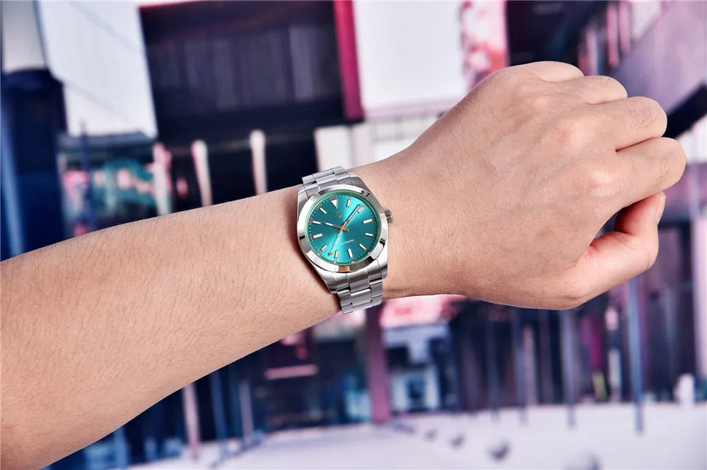 CowLost | pagani-design-green-glass-mens-mechanical-watches-luxury-sapphire-automatic-watch |16