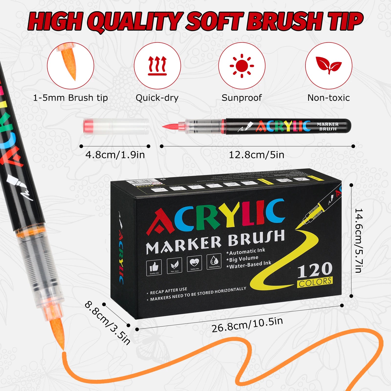 CowLost | product_id-120-color-liquid-acrylic-paint-markers-set-with-soft-brush-tips-for-art-and-drawing |3