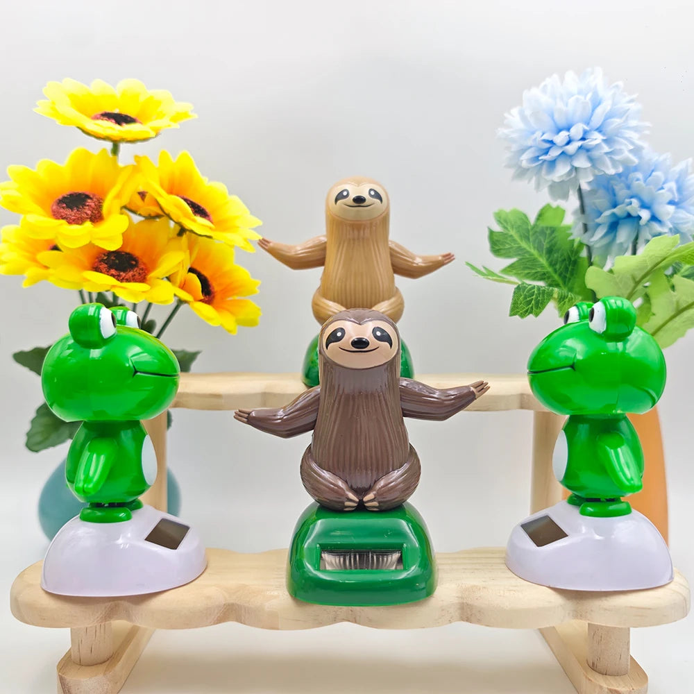 CowLost | product_id-cute-frog-and-sloth-swing-car-ornaments-for-interior-decor |3