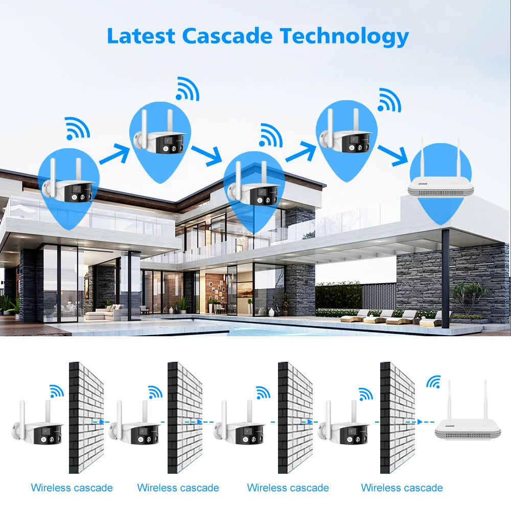 CowLost | 8ch-wifi-mini-nvr-h-265-wireless-network-video-recorder-for-5mp-3mp-wifi-surveillance-security-camera-2-5-ssd-tf-card-slot |10