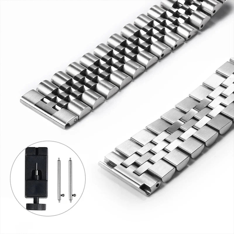 CowLost | bracelets-product_id-stainless-steel-quick-release-watchband-for-seiko-curved-straight-end-jubilee-18mm-20mm-22mm-strap-replacement |6