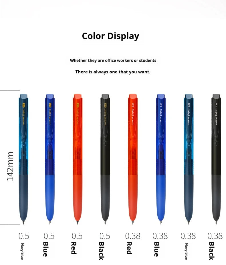 CowLost | product_id-mitsubishi-uni-signo-umn155-gel-pen-0-38-0-5mm-black-red-blue-quick-dry-smooth-low-friction |18