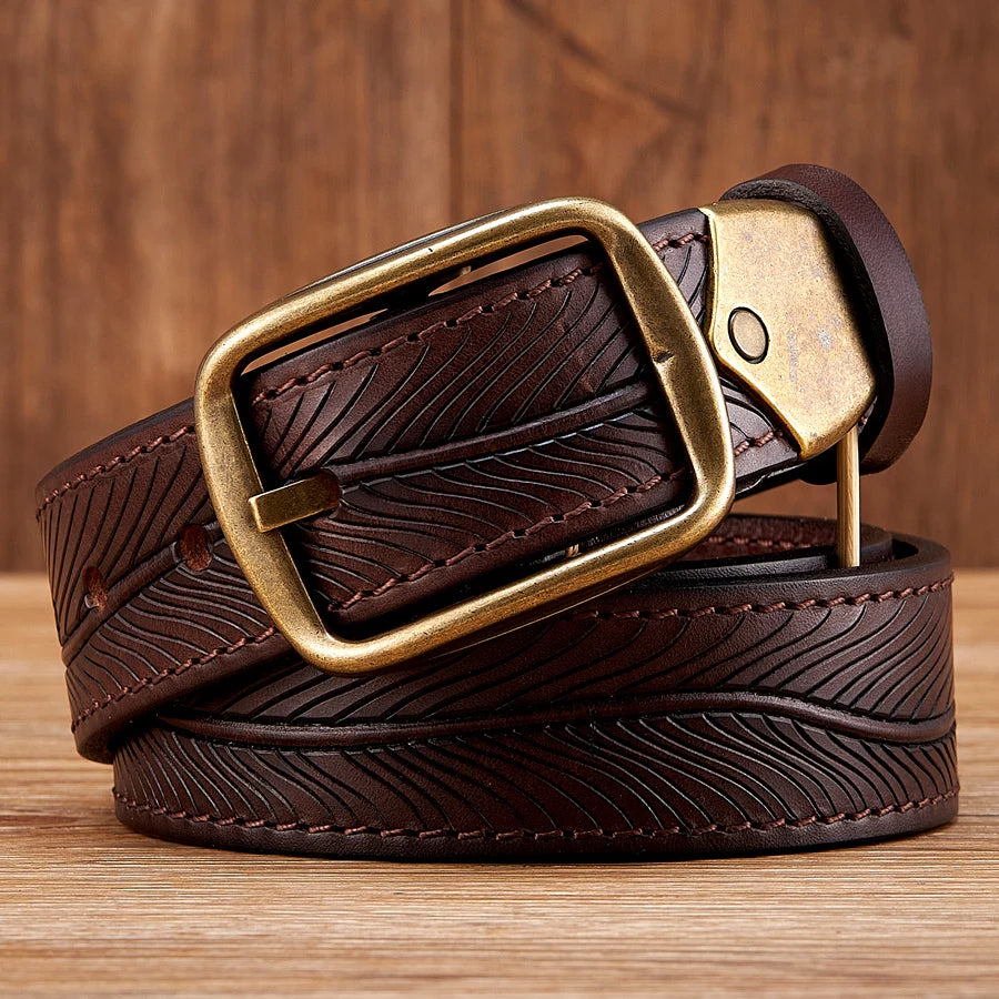 CowLost | 3-8cm-pure-cowhide-high-quality-genuine-leather-belts-for-men |3