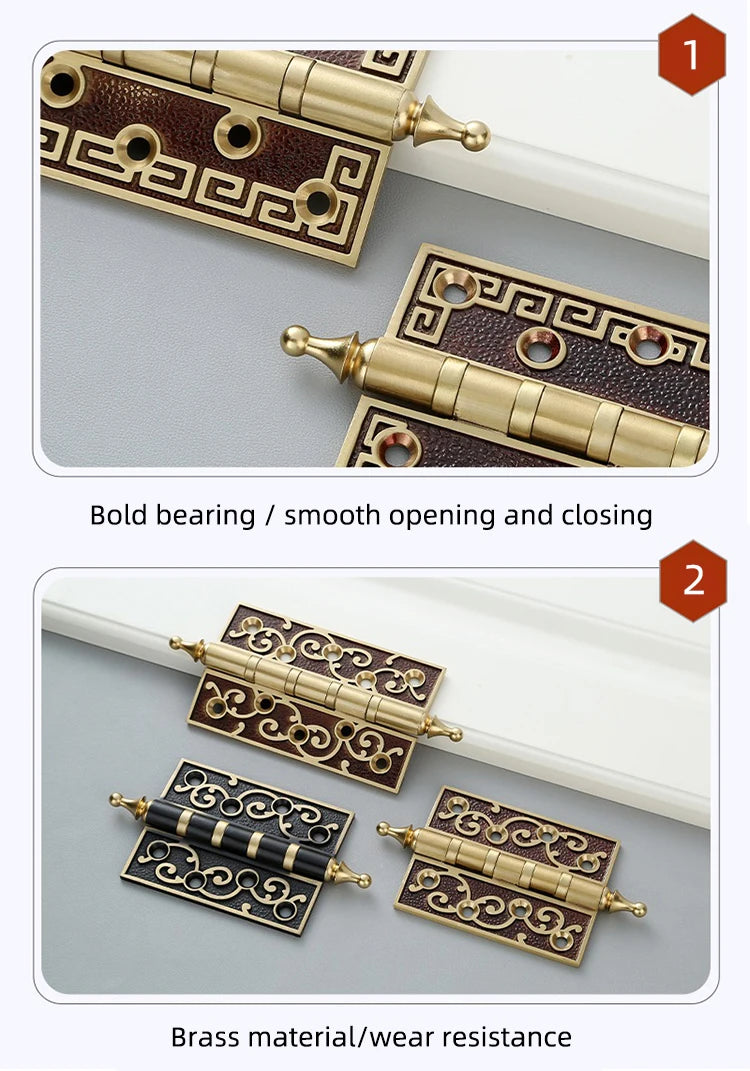 CowLost | kedlo-european-classic-luxury-door-brass-6-5-inch-adjustable-hinge |8