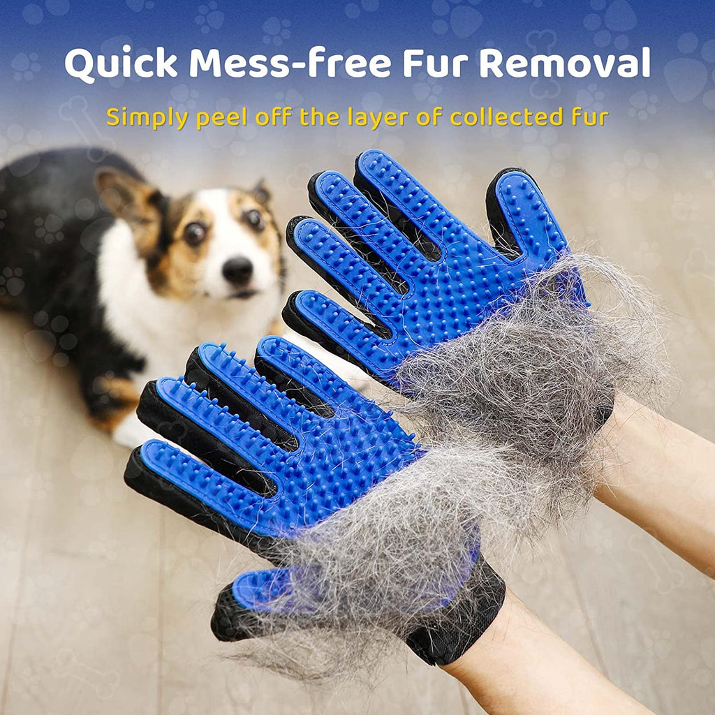 CowLost | pet-beds-pet-grooming-hair-removal-glove-for-cats-and-dogs |8