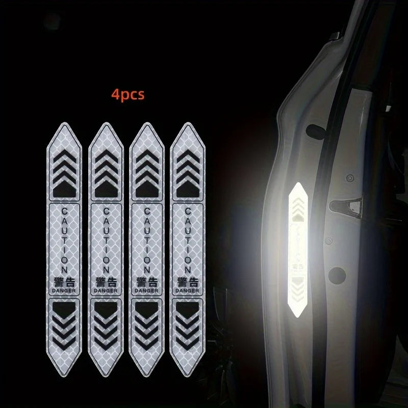CowLost | vehicle-parts-accessories-4pcs-reflective-car-door-warning-stickers-for-night-safety |7