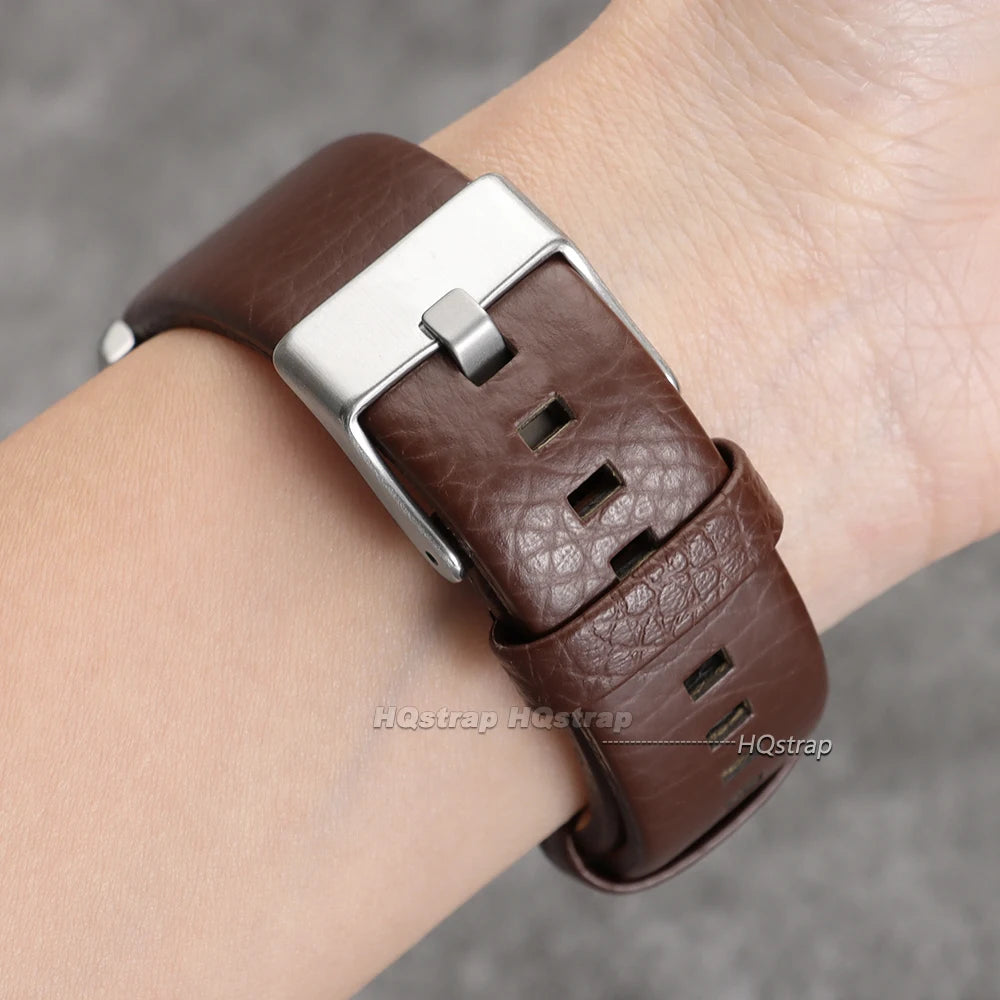 CowLost | product_id-hqstrap-cow-leather-watch-strap-for-diesel-18-32mm-black-brown-universal-band |9