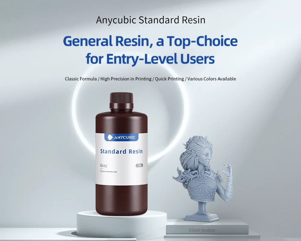 CowLost | anycubic-10kg-20kg-405nm-uv-resin-standard-resin-for-3d-printing-for-lcd-dlp |7