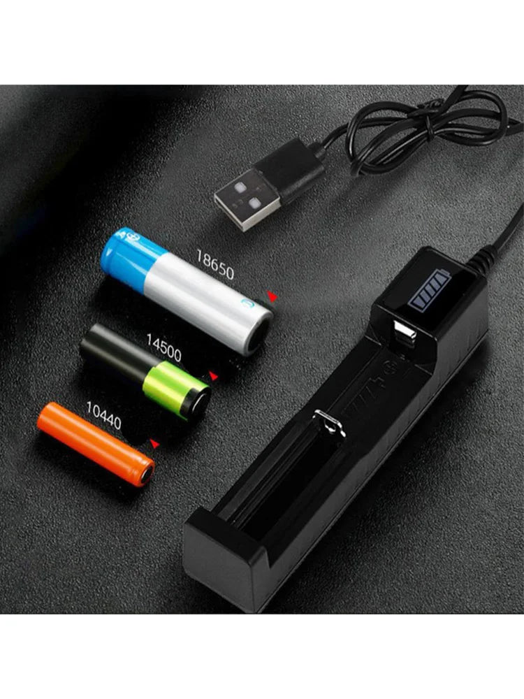 CowLost | product_id-universal-usb-1-slot-smart-quick-charger-for-18650-14500-16340-18500-26650-batteries |8