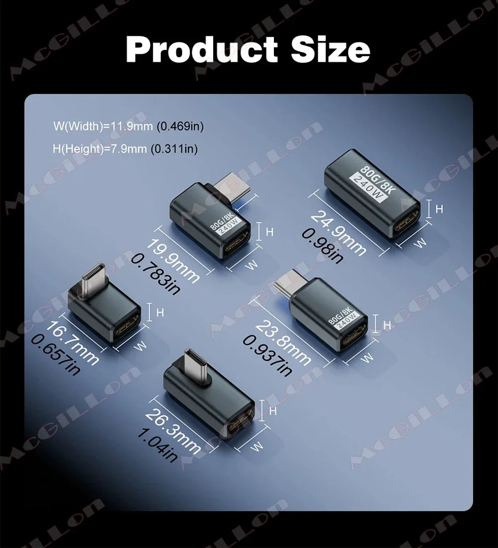 CowLost | product_id-usb4-v2-90-type-c-angle-adapter-80gbps-thunderbolt-5-4-3-240w-for-macbook-air |15